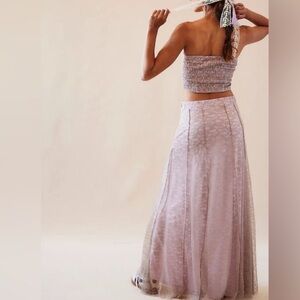 Free People Lilac “Shape of You” Two Piece Set